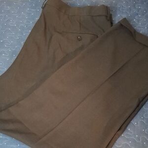 Hagar Comfort Men's Brown Dress Pants size 42 x 30